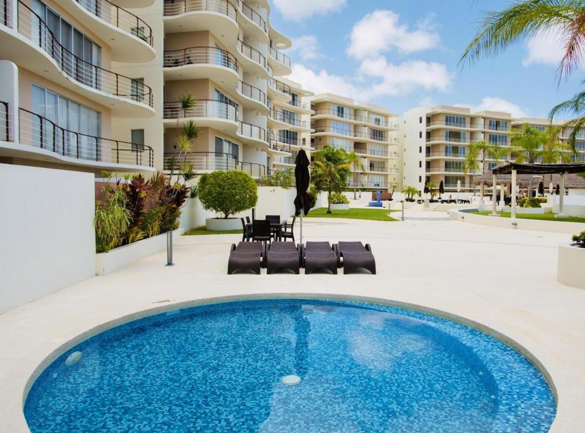 2 Bedroom Apartment - Pool & Jacuzzi Cancun Ngoại thất bức ảnh